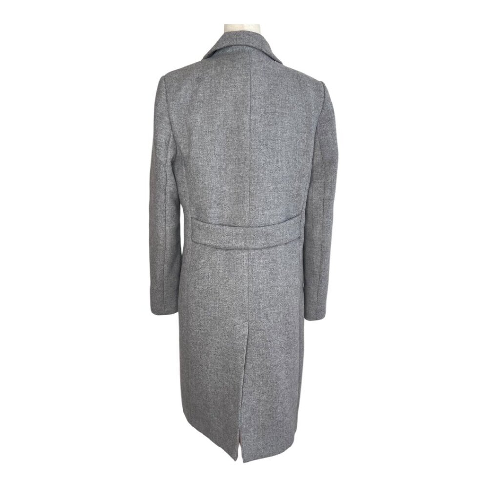 Mango Long Lapel Double Breasted Coat - Picture 3 of 6